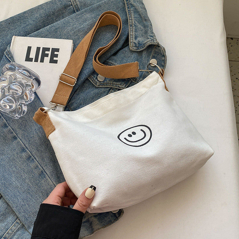 M95, ချည်ဂျင်းသား crossbody bag, unisex