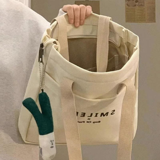 M44, canvas tote bag for students