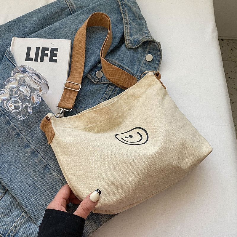 M95, ချည်ဂျင်းသား crossbody bag, unisex