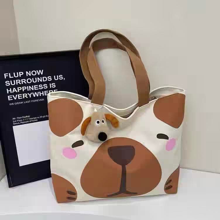 C66, ကင်းဗတ်အိတ် အမျိုးသမီး ပခုံးတစ်ဖက်တည်း ကိုရီးယားစတိုင် ရိုးရှင်းသော retro လက်ကိုင်အိတ် ကြီးမားသောစွမ်းရည်ရှိသော လက်ကိုင်အိတ်