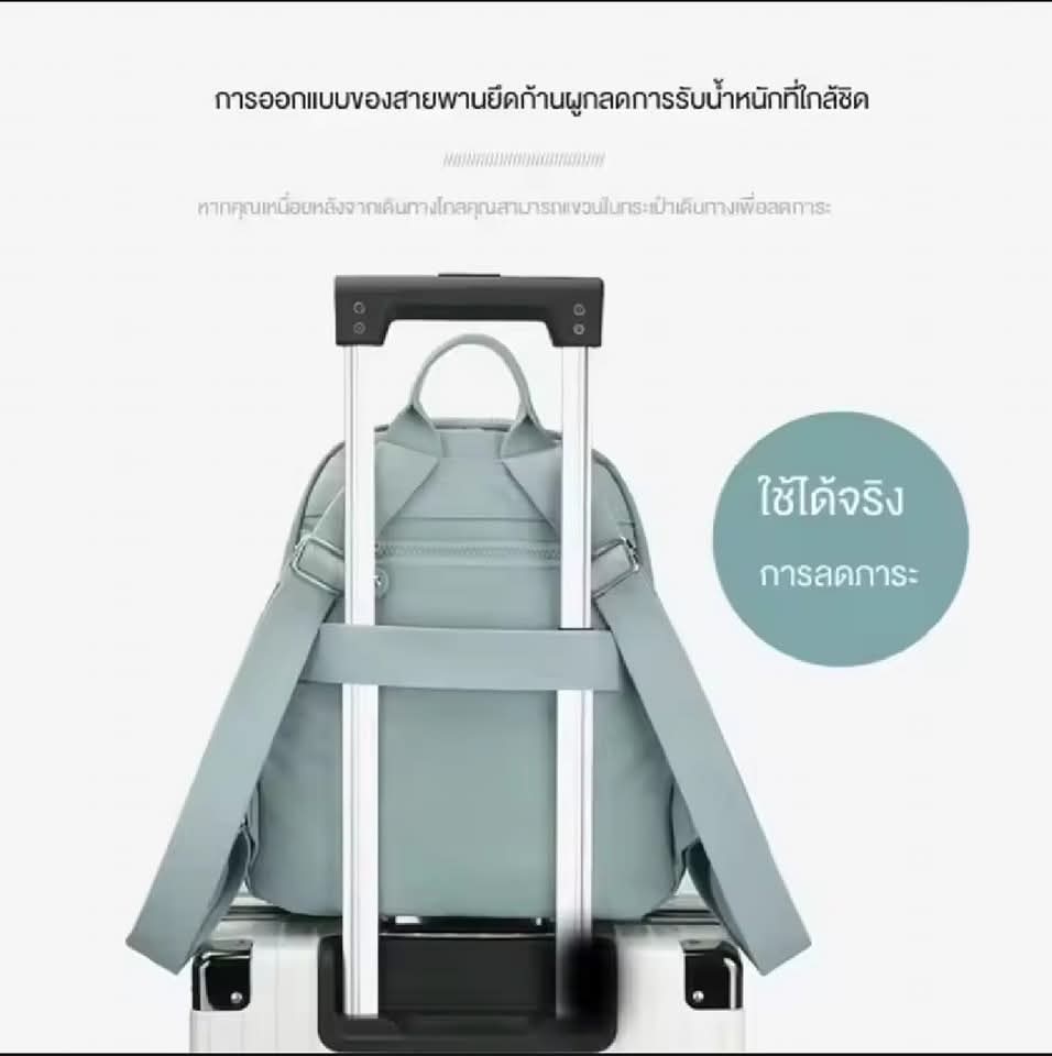 B10,စမတ်ကျ‌သောအိတ်‌ဒီဇိုင်းလေး၊ သယ်သွားရန်လွယ်ကူပြီး ခရီးသွားတဲ့အခါသင့်တော်ပါတယ် ၊ အလေးမများသောကြောင့် ခန္ဓာကိုယ်ပင်ပန်းမှုမရှိစေနိုင်ပါဘူးရှင့် 🥰