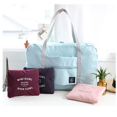 c010 travel bag luggage shopping tote bag Korean design with candy colors