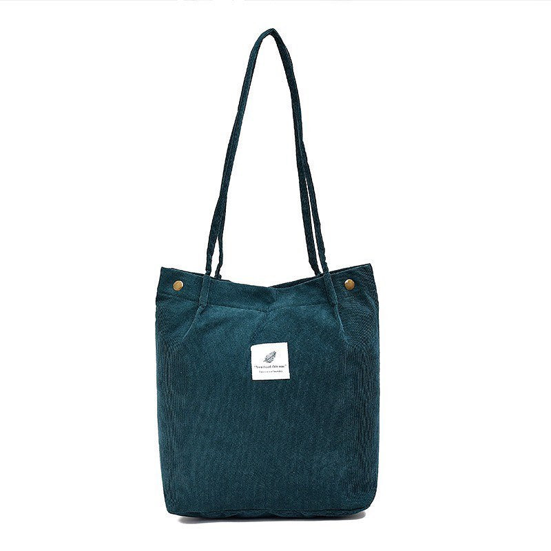 c003 korean design corduroy bag with summer colors
