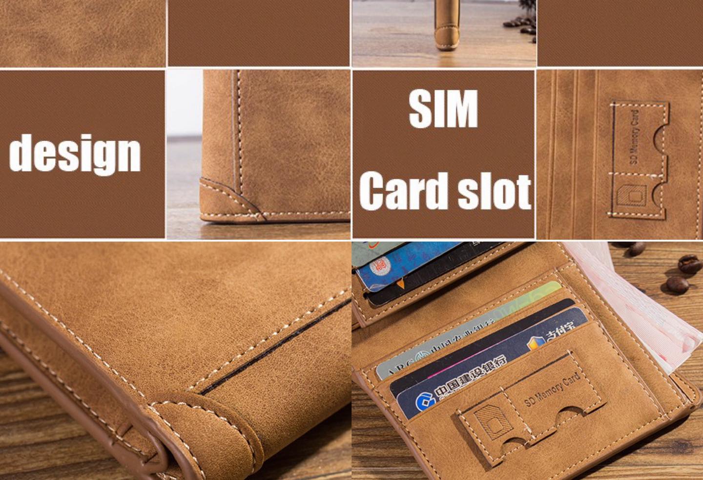 mw007 2021 New men's wallet short forsted leather wallet restro tri-fold wallet youth Korean version multi-card slot